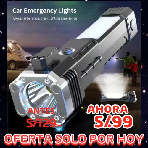 Linterna LED Prime 6 en 1
